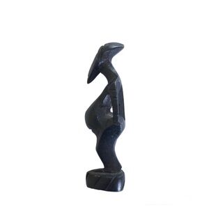 Genuine Besmo Product 5” Wood Statue Hand Carved in Kenya